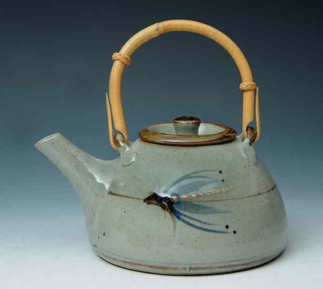 Appraisal: David Leach British - A Lowerdown pottery stoneware teapot and