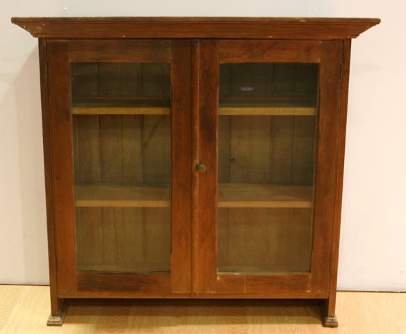 Appraisal: A cedar and pine bookcase top cm wide cm deep