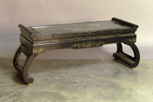 Appraisal: Chinese mother of pearl inlaid table x