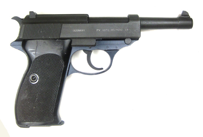 Appraisal: WALTHER P DOUBLE ACTION SEMI AUTOMATIC PISTOL mm parabellum caliber