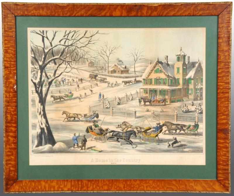 Appraisal: Spence A Home In The Country Print Description Print of