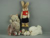 Appraisal: STUFFED ANIMAL LOT - NINE PIECE LOT CONSISTING OF THREE