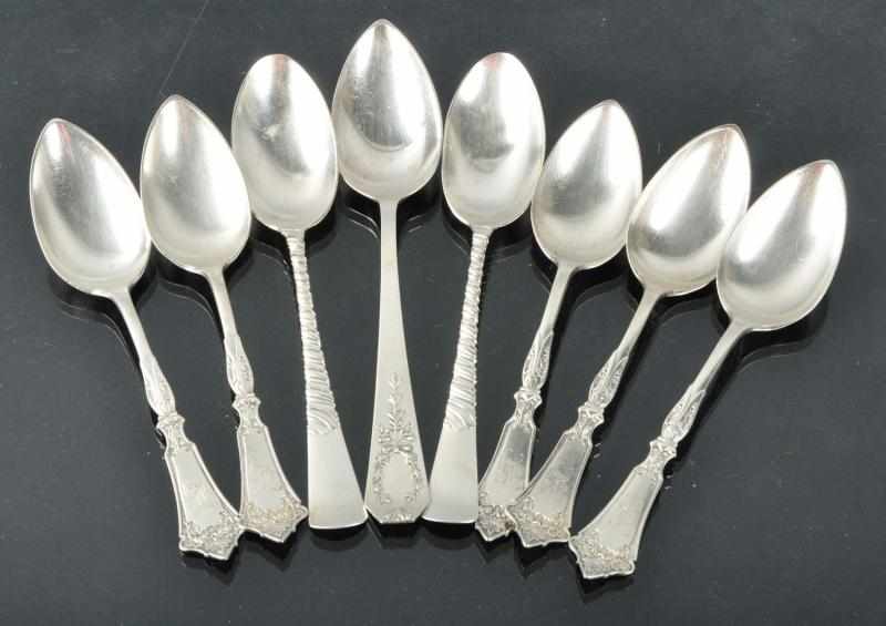 Appraisal: Lot of Sterling Silver Serving Spoons Description Includes five soup