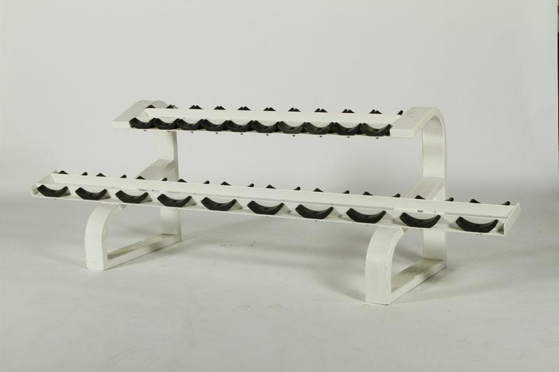 Appraisal: - Dumbbell Rack Dumbbell rack h x w x d