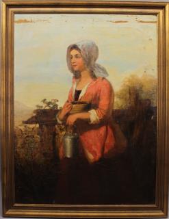 Appraisal: th C Dutch School Woman at the Well th C