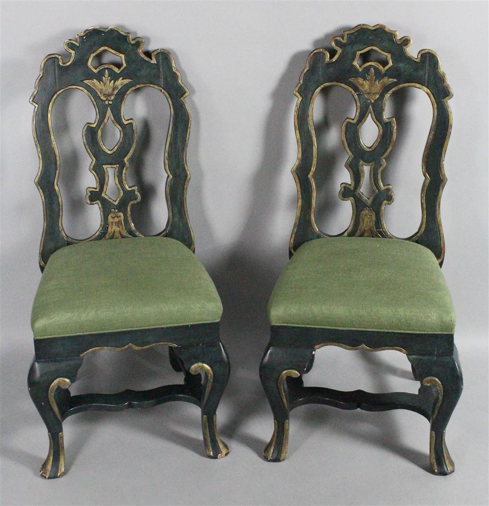 Appraisal: PAIR OF SAN FRANCISCO DESIGNER MICHAEL TAYLOR VENETIAN STYLE CARVED