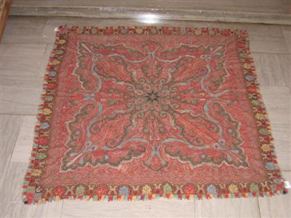 Appraisal: Jamawar shawl kashmir circa late th century ft in x