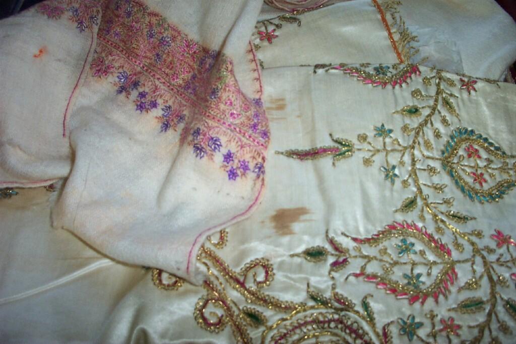 Appraisal: A quantity of embroidered and other textiles including an Indian