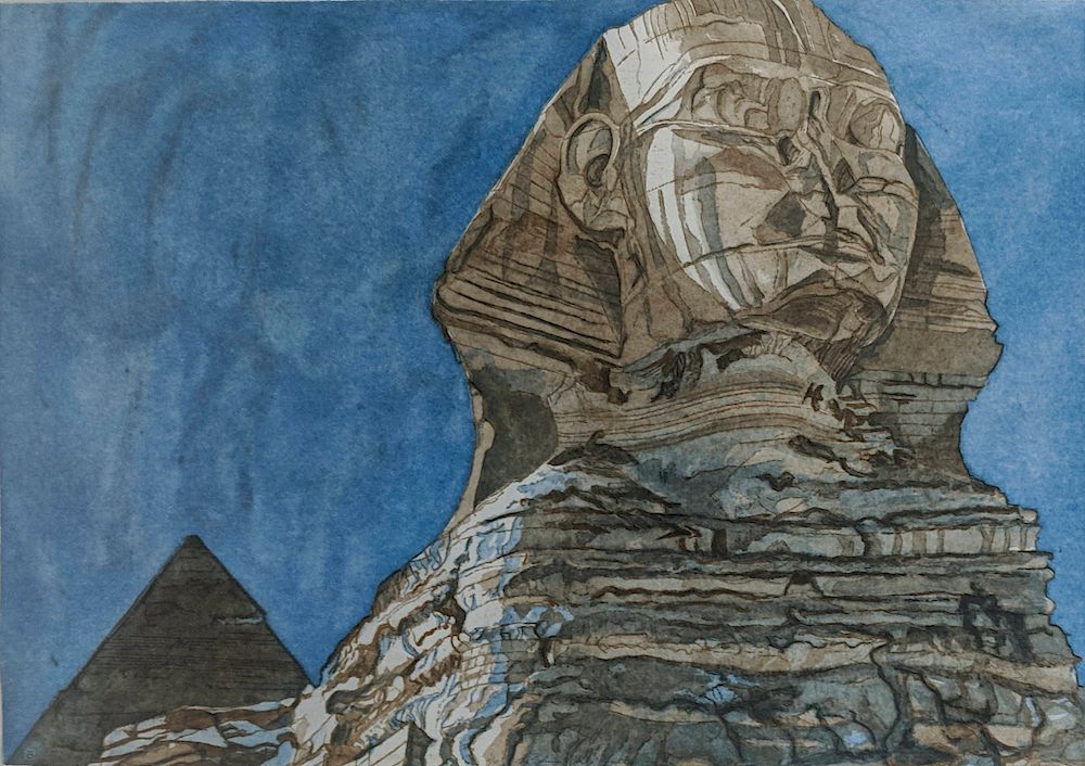 Appraisal: Philip Pearlstein - The Sphinx Lot Philip Pearlstein - The