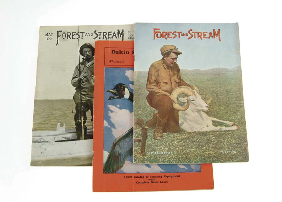 Appraisal: LOT OF OLD SPORTING PUBLICATIONS AND CATALOGS Include Forrest and