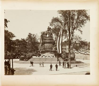 Appraisal: vol Photo Album Dedication of Philadelphia's Washington Monument Philadelphia May