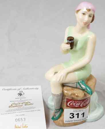 Appraisal: Royal Doulton Advertising Figure Coca Cola Bathing Belle Limited Edition