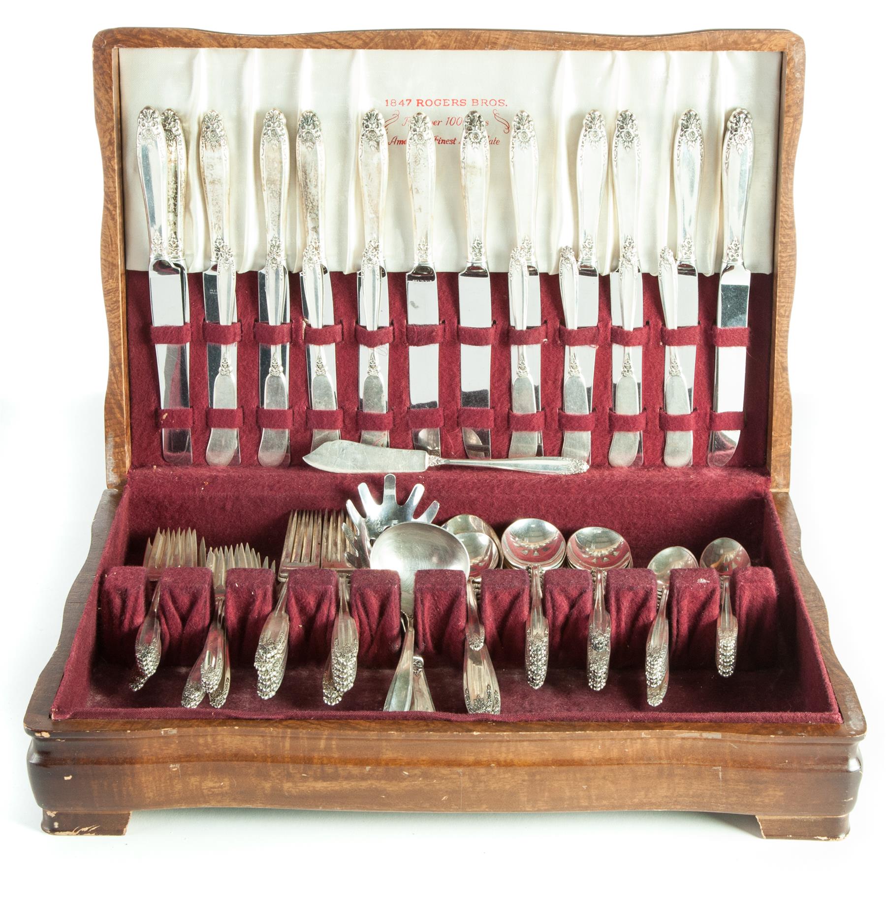 Appraisal: SET OF INTERNATIONAL PRELUDE PATTERN STERLING SILVER FLATWARE American th