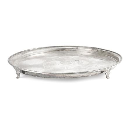 Appraisal: Continental Silver Salver Estimate -