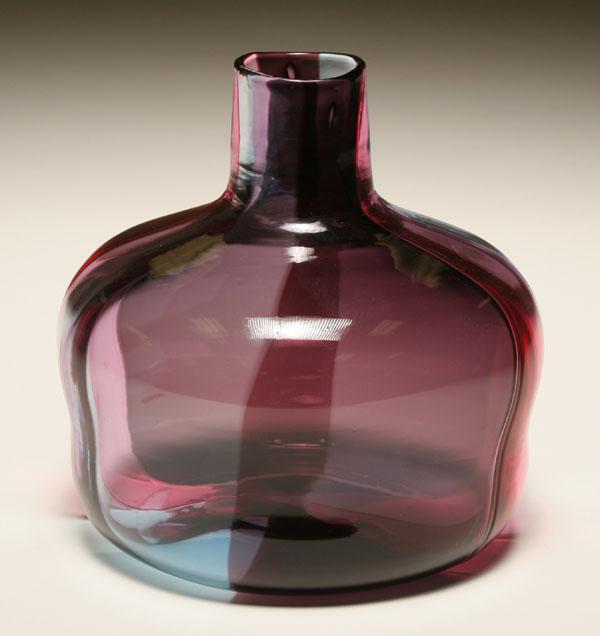 Appraisal: Venini a Spicchi glass vase designed by Fulvio Bianconi c