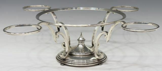 Appraisal: American sterling silver centerpiece frame T G Hawkes Co New