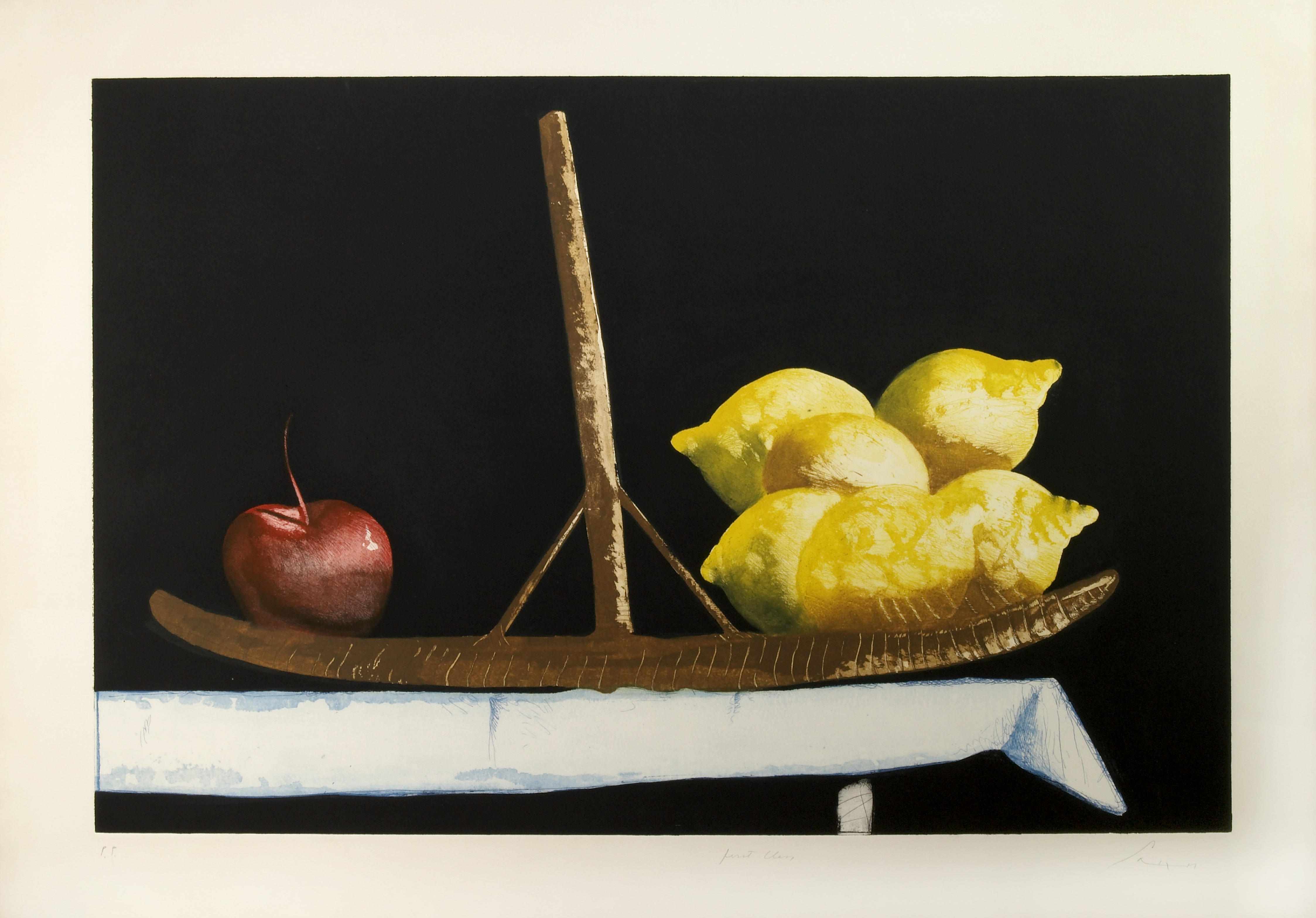 Appraisal: Julio Larraz Cuban American born First Class Giant Clam Etchings