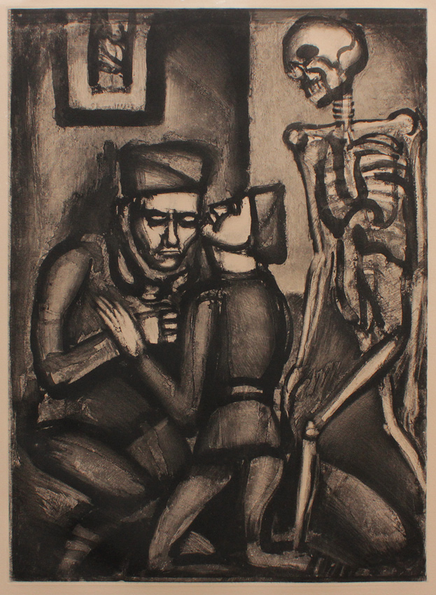 Appraisal: ROUAULT Georges French - ''Ce Sera le Derniere Petit Pere''