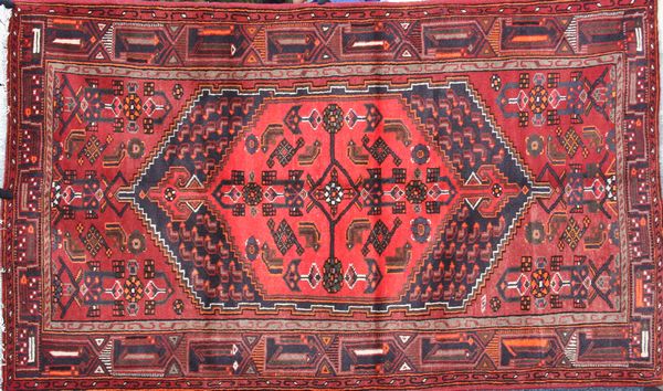 Appraisal: Persian Hamadan rug ' x ' EST