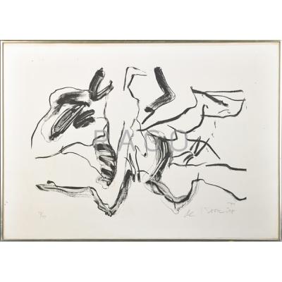 Appraisal: Willem de Kooning Dutch American - Mother and Child Lithograph