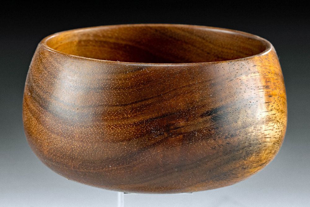 Appraisal: th C Hawaiian Koa Wood Bowl - Lovely Colors North