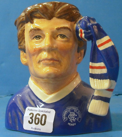 Appraisal: Royal Doulton Intermediate Rangers Football Supporters Character Jug D