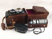 Appraisal: A Rolleicord Vb by Frank Heidecke in E R casewith