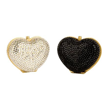 Appraisal: Two Judith Leiber Rhinestone Compacts Estimate -