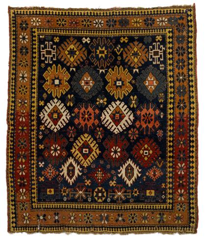 Appraisal: East Caucasian rug afshan design Karabagh district th century