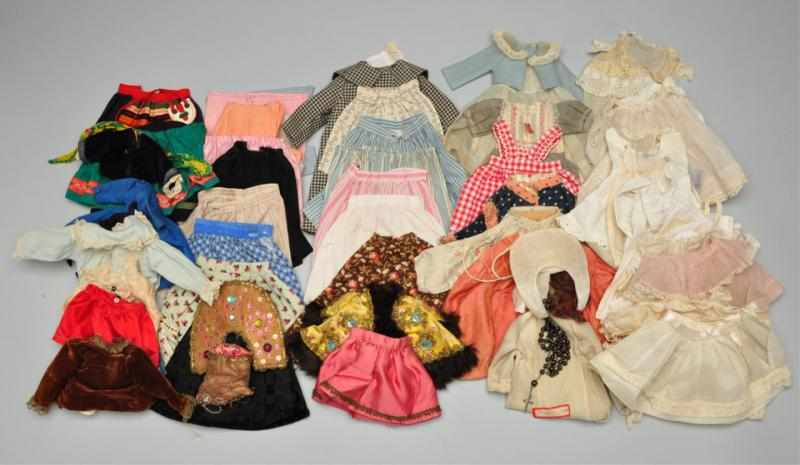 Appraisal: Large Lot of Antique Doll Clothing Description cotton waists blouses