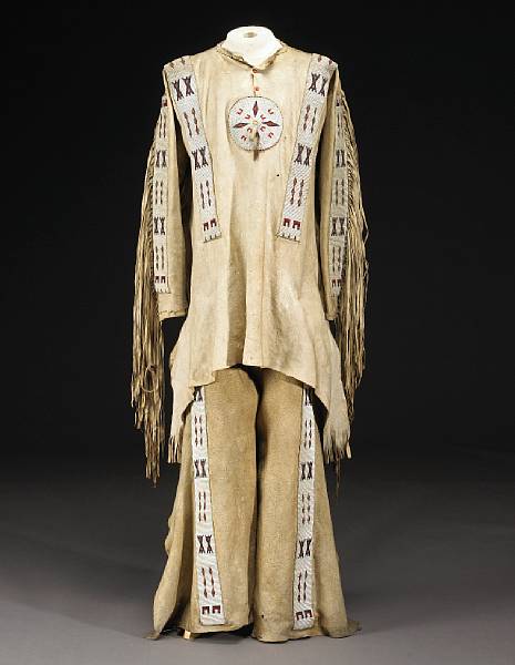 Appraisal: Property from the Paul Dyck Foundation The thick hide garment