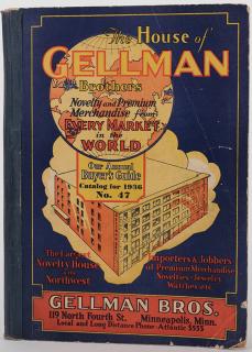 Appraisal: Gellman Brothers Catalog Minneapolis Colored pictorial wraps pp Illustrated Includes