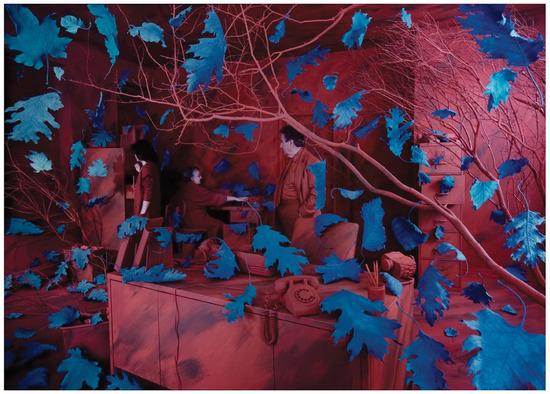 Appraisal: Sandy Skoglund b A Breeze at Work Cibachrome print flush-mounted