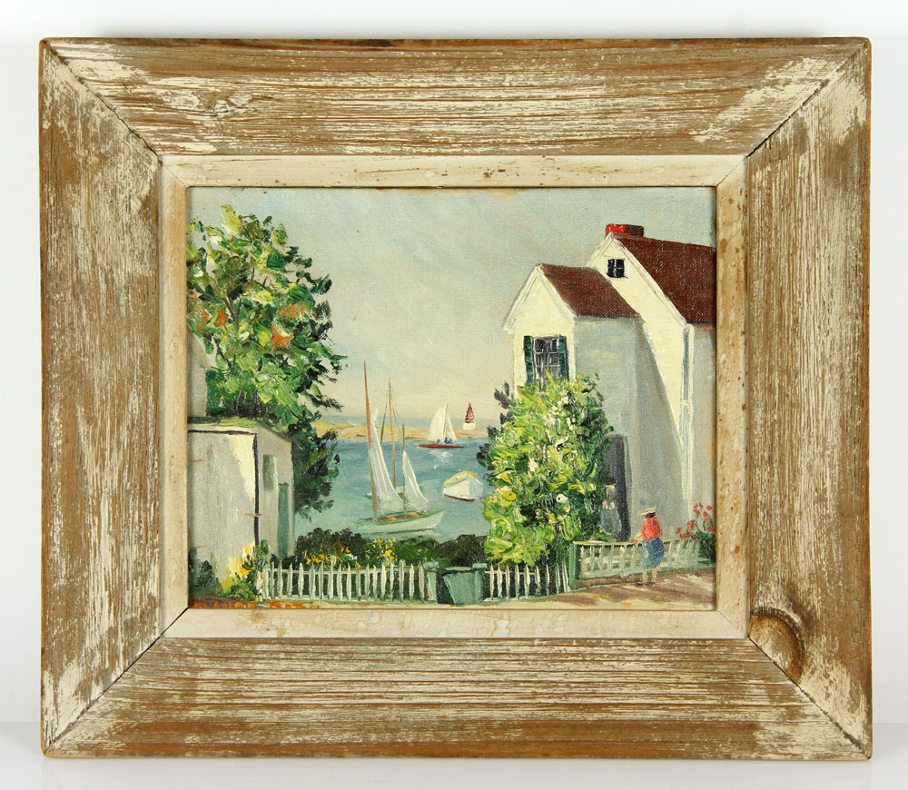 Appraisal: - Dern Rockport MA O B Claude Dern American -