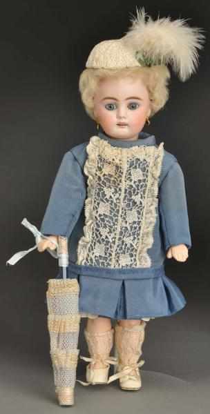 Appraisal: Appealing German Bisque Child Doll Socket head incised made by