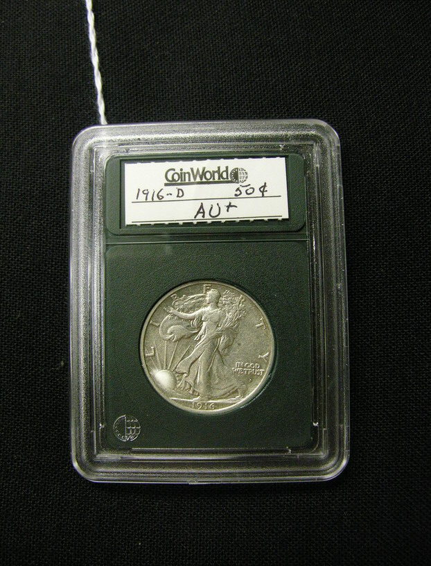 Appraisal: -D U S WALKING LIBERTY HALF DOLLAR