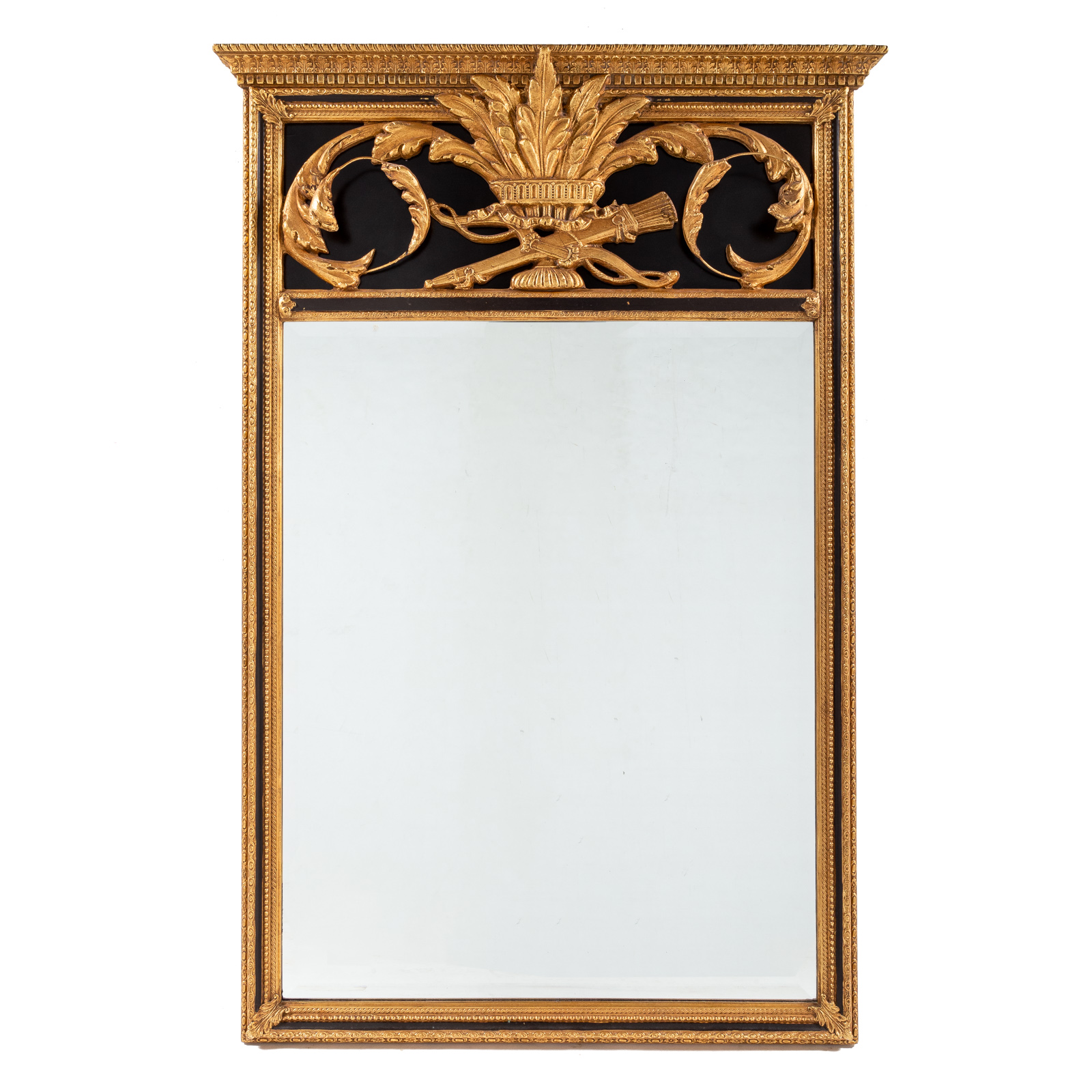 Appraisal: FREEDMAN BROTHERS AMERICAN CLASSICAL STYLE MIRROR th century gilt and