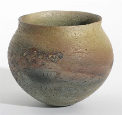 Appraisal: A hand-built stoneware vase by Elspeth Owen unsigned cm high