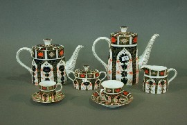 Appraisal: A Royal Crown Derby 'Old Imari' pattern tea and coffee