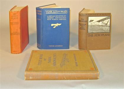 Appraisal: vols Aeronautics - Including Early Aviation Lougheed Victor Vehicles of