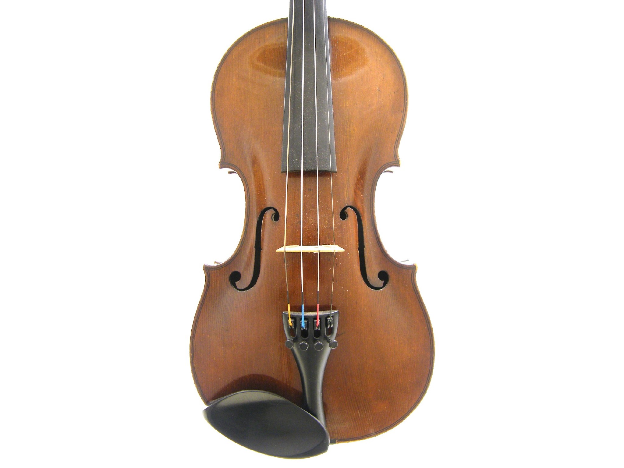 Appraisal: th century English violin by and labelled Made by J