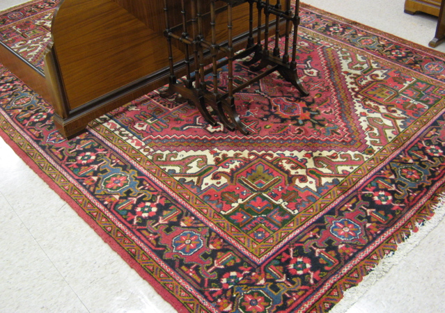 Appraisal: PERSIAN HERIZ CARPET Mount Sabalan villages region Azerbaijan Province northwestern