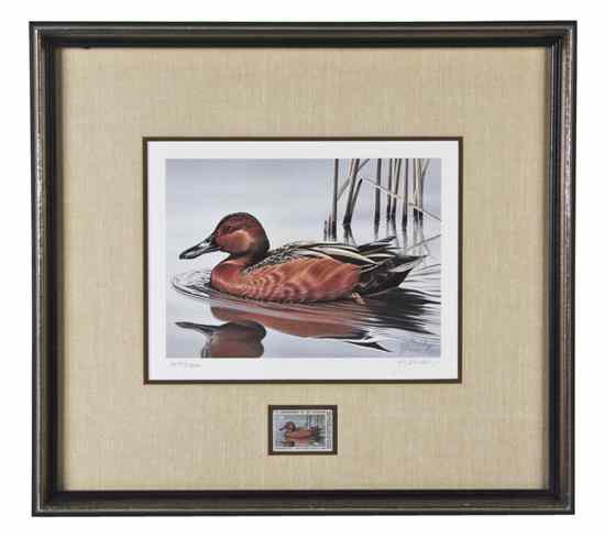 Appraisal: Five Federal Duck Stamp and Print Sets each matted and