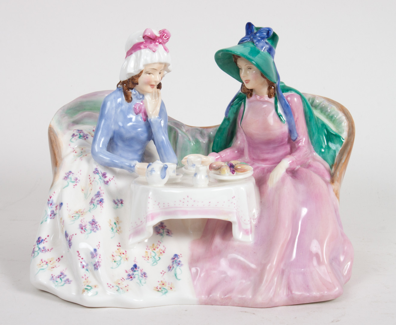 Appraisal: Royal Doulton china figural group Afternoon Tea HN in H