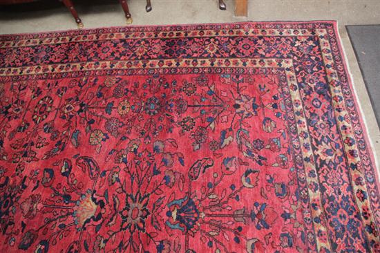 Appraisal: ORIENTAL RUG Persia early th century Lillihan with full field