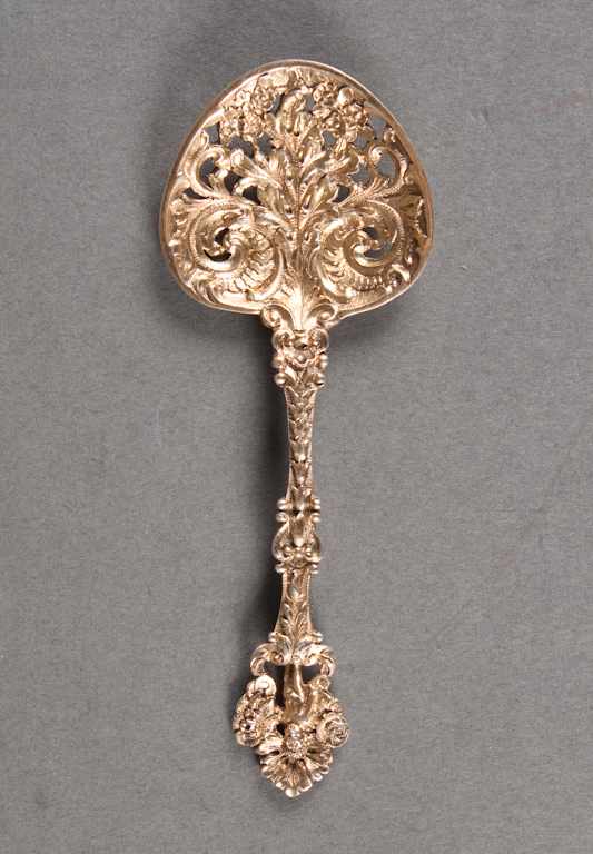 Appraisal: American gilt sterling silver bonbon spoon in the Renaissance taste