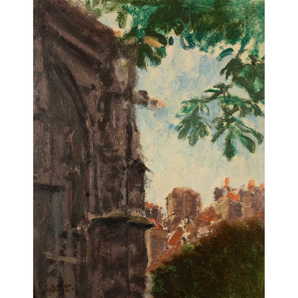 Appraisal: WALTER SICKERT A R A BRITISH - CHEVET DE L'EGLISE