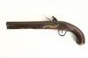 Appraisal: PISTOL - Boarding pistol flintlock brass bound W Ketland Co