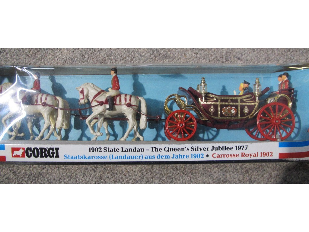 Appraisal: Corgi State coach and horses