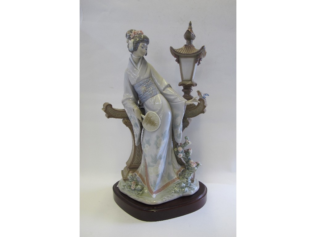 Appraisal: Large Lladro figure 'Mariko' designed by Salvador Debon issued -